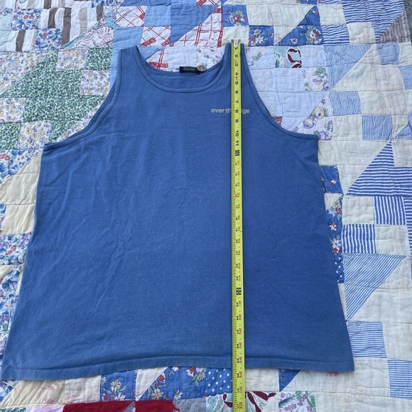 Vintage 90s Over The Edge Dazed and Confused Promo Tank Top Single Stitch Tee XL - Picture 9 of 10